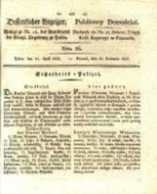 Oeffentlicher Anzeiger. 1829.04.21 Nro.16