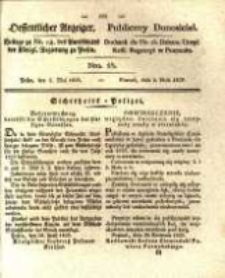 Oeffentlicher Anzeiger. 1829.05.05 Nro.18