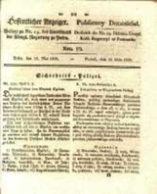 Oeffentlicher Anzeiger. 1829.05.12 Nro.19