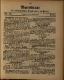 Amtsblatt der Königlichen Regierung zu Posen. 1879.12.23 Nro.52