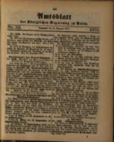 Amtsblatt der K&ouml;niglichen Regierung zu Posen. 1879.12.30 Nro.53