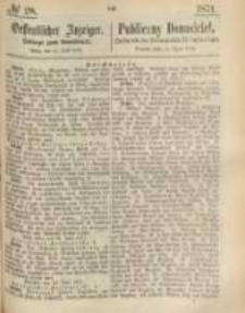 Oeffentlicher Anzeiger. 1871.07.11 Nro.28
