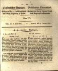 Oeffentlicher Anzeiger. 1829.05.09 Nro.23