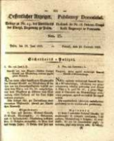 Oeffentlicher Anzeiger. 1829.06.23 Nro.25