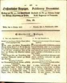 Oeffentlicher Anzeiger. 1829.10.06 Nro.40
