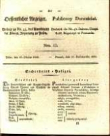 Oeffentlicher Anzeiger. 1829.10.27 Nro.43