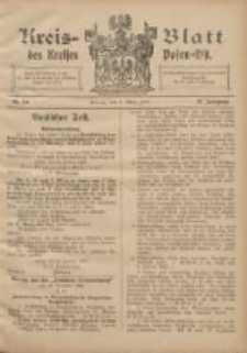 Kreis-Blatt des Kreises Posen-Ost 1907.03.02 Jg.19 Nr10