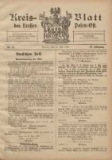 Kreis-Blatt des Kreises Posen-Ost 1907.05.18 Jg.19 Nr21