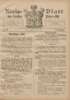 Kreis-Blatt des Kreises Posen-Ost 1907.05.25 Jg.19 Nr22