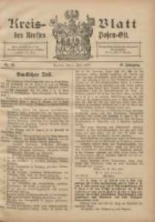 Kreis-Blatt des Kreises Posen-Ost 1907.06.01 Jg.19 Nr23