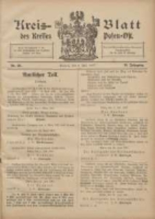Kreis-Blatt des Kreises Posen-Ost 1907.07.06 Jg.19 Nr28