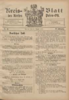 Kreis-Blatt des Kreises Posen-Ost 1907.08.31 Jg.19 Nr36