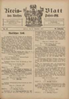 Kreis-Blatt des Kreises Posen-Ost 1907.11.23 Jg.19 Nr50