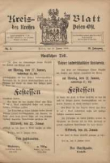 Kreis-Blatt des Kreises Posen-Ost 1908.01.18 Jg.20 Nr3