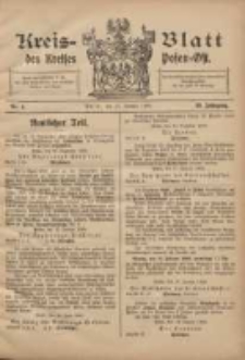 Kreis-Blatt des Kreises Posen-Ost 1908.01.25 Jg.20 Nr4