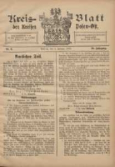 Kreis-Blatt des Kreises Posen-Ost 1908.02.08 Jg.20 Nr6