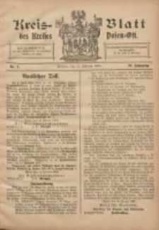 Kreis-Blatt des Kreises Posen-Ost 1908.02.15 Jg.20 Nr7