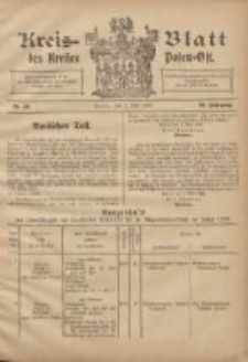 Kreis-Blatt des Kreises Posen-Ost 1908.05.02 Jg.20 Nr18
