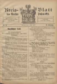 Kreis-Blatt des Kreises Posen-Ost 1908.05.09 Jg.20 Nr19