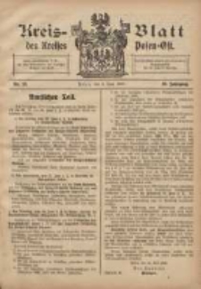 Kreis-Blatt des Kreises Posen-Ost 1908.06.06 Jg.20 Nr23