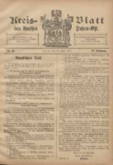 Kreis-Blatt des Kreises Posen-Ost 1908.06.20 Jg.20 Nr26
