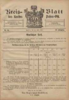 Kreis-Blatt des Kreises Posen-Ost 1908.07.11 Jg.20 Nr29