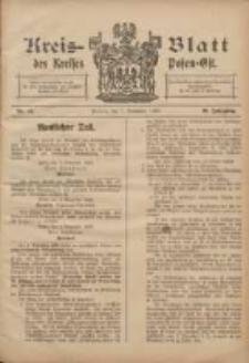 Kreis-Blatt des Kreises Posen-Ost 1908.11.07 Jg.20 Nr47