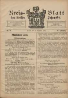 Kreis-Blatt des Kreises Posen-Ost 1908.12.19 Jg.20 Nr53