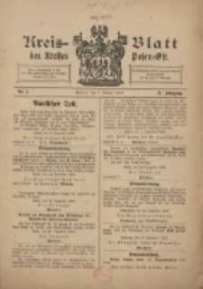 Kreis-Blatt des Kreises Posen-Ost 1909.01.02 Jg.21 Nr1
