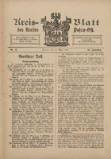 Kreis-Blatt des Kreises Posen-Ost 1909.03.13 Jg.21 Nr12