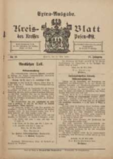 Kreis-Blatt des Kreises Posen-Ost 1909.05.29 Jg.21 Nr24 Extra Ausgabe