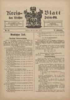 Kreis-Blatt des Kreises Posen-Ost 1909.06.19 Jg.21 Nr27