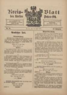 Kreis-Blatt des Kreises Posen-Ost 1909.07.10 Jg.21 Nr30