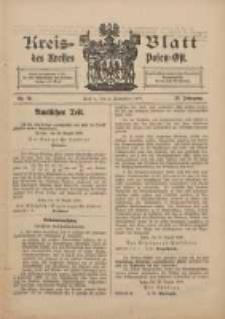 Kreis-Blatt des Kreises Posen-Ost 1909.09.04 Jg.21 Nr38