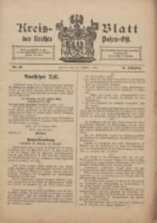 Kreis-Blatt des Kreises Posen-Ost 1909.10.23 Jg.21 Nr45