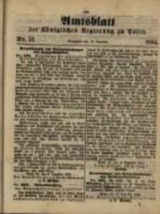 Amtsblatt der K&ouml;niglichen Regierung zu Posen. 1894.12.18 Nro.51