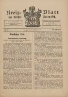 Kreis-Blatt des Kreises Posen-Ost 1910.02.12 Jg.22 Nr7
