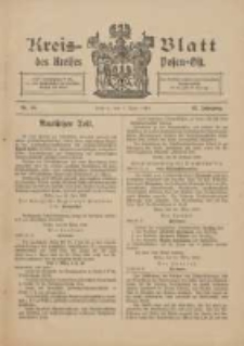 Kreis-Blatt des Kreises Posen-Ost 1910.04.02 Jg.22 Nr14