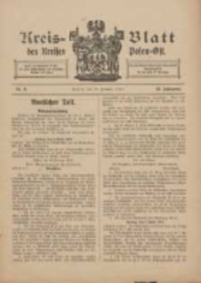 Kreis-Blatt des Kreises Posen-Ost 1910.02.26 Jg.22 Nr9