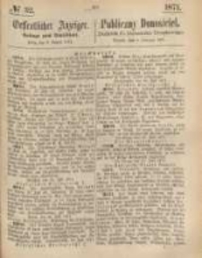 Oeffentlicher Anzeiger. 1871.08.08 Nro.32