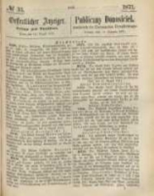 Oeffentlicher Anzeiger. 1871.08.15 Nro.33