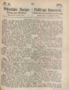 Oeffentlicher Anzeiger. 1871.10.10 Nro.41