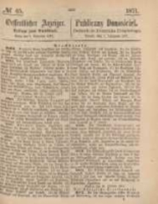 Oeffentlicher Anzeiger. 1871.11.07 Nro.45