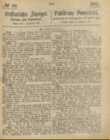 Oeffentlicher Anzeiger. 1871.12.05 Nro.49