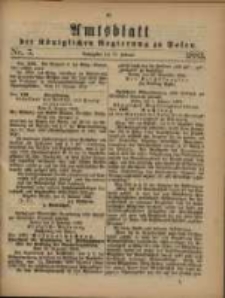 Amtsblatt der K&ouml;niglichen Regierung zu Posen. 1883.02.13 Nro.7