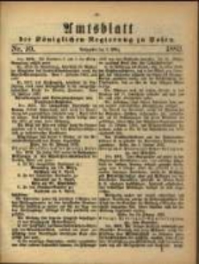 Amtsblatt der Königlichen Regierung zu Posen. 1883.03.06 Nro.10