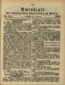 Amtsblatt der K&ouml;niglichen Regierung zu Posen. 1883.12.11 Nro.50