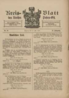 Kreis-Blatt des Kreises Posen-Ost 1910.07.21 Jg.22 Nr31