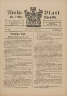 Kreis-Blatt des Kreises Posen-Ost 1910.08.06 Jg.22 Nr33