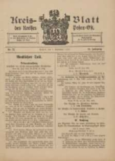 Kreis-Blatt des Kreises Posen-Ost 1910.09.03 Jg.22 Nr37